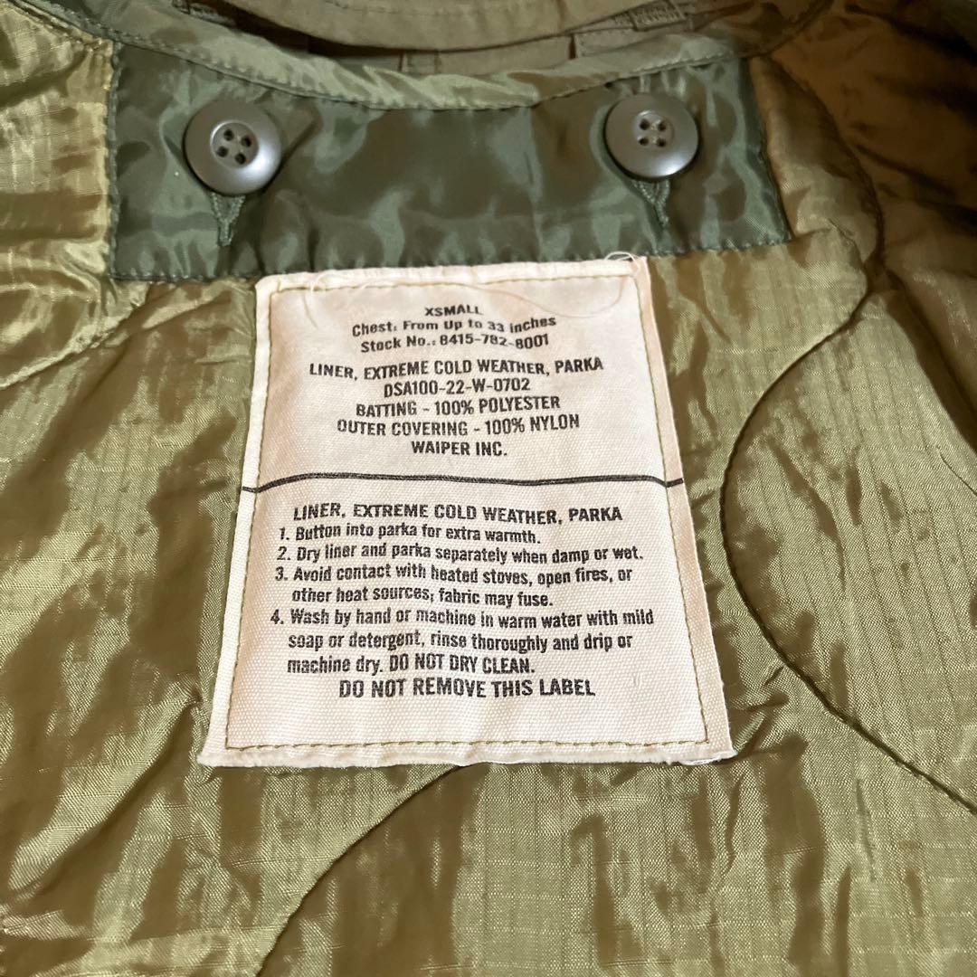 米軍 M-65 フィッシュテールパーカー フルセット 初期型WAIPER