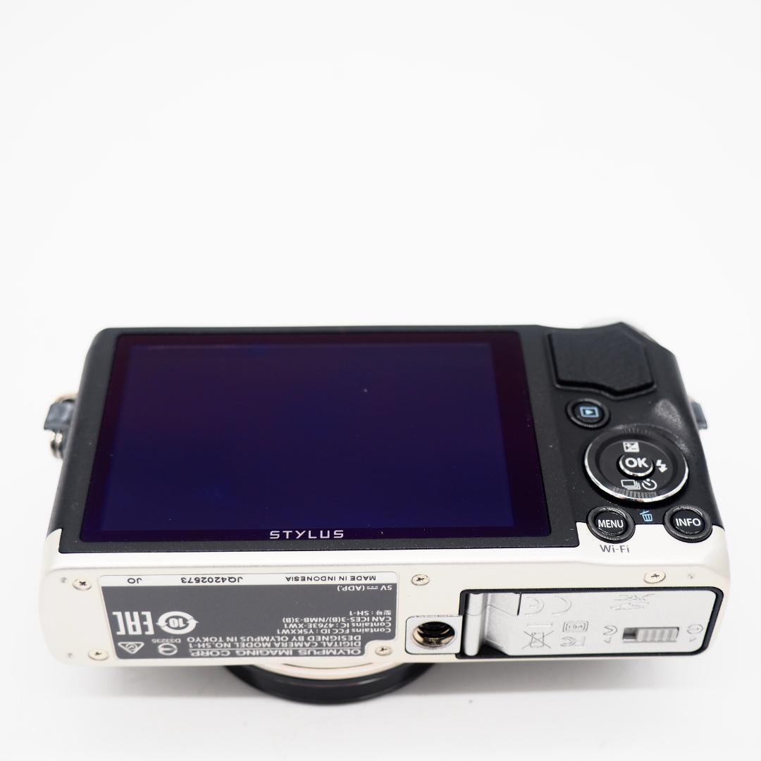 OLYMPUS デジタルカメラ STYLUS SH-1 シルバー