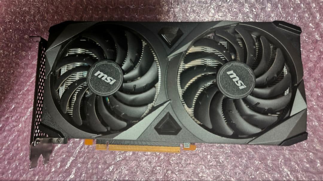 ジャンク MSI RTX 3060TI VENTUS 2X  8G 動作確認済み