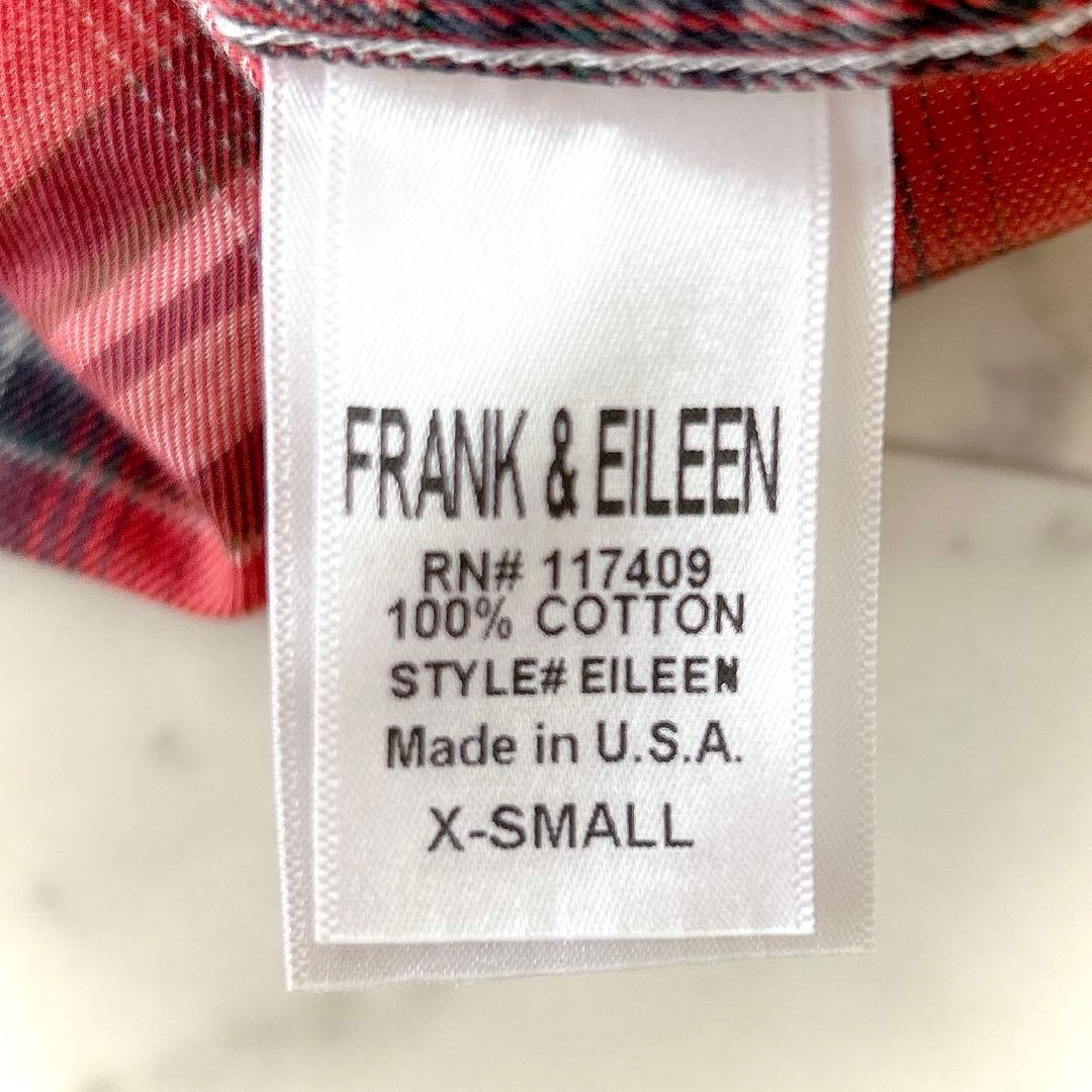 美品 フランク&アイリーン EILEEN ロンハーマン別注 スキッパーシャツ