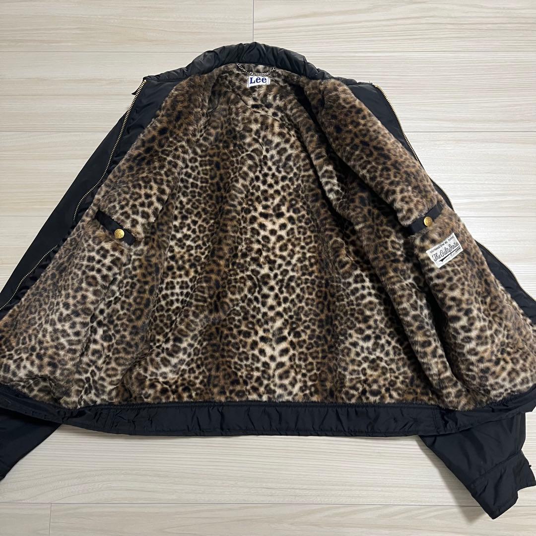 ワコマリア×LEE NYLON 91-B JACKET レオパード Mサイズ