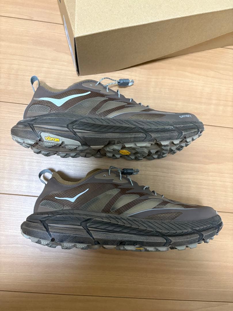 HOKA × SATISFY Mafate Speed 4 Lite STSFY