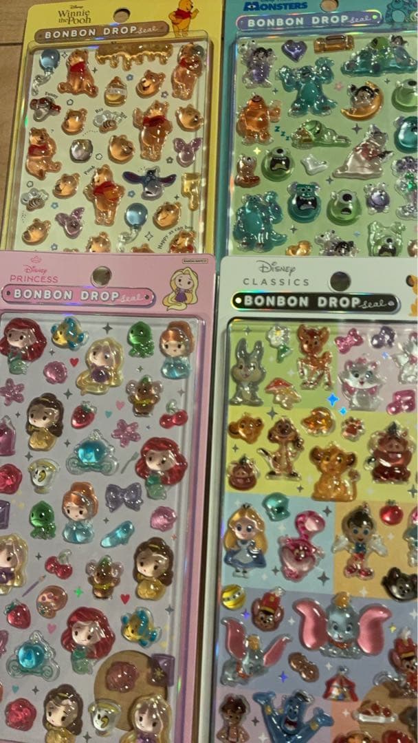 【正規品】ボンボンドロップ　ディズニー8種セット