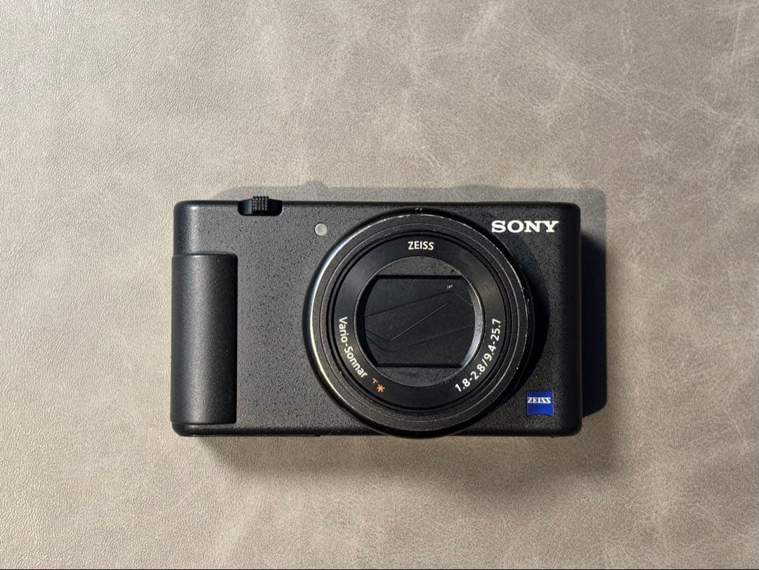 SONY VLOGCAM ZV-1 SMALLRIGウッドグリップ付