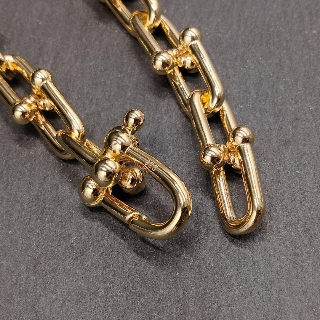 ハードウェア ゴールド メンズ ブレスレット レディ兼 デザイン