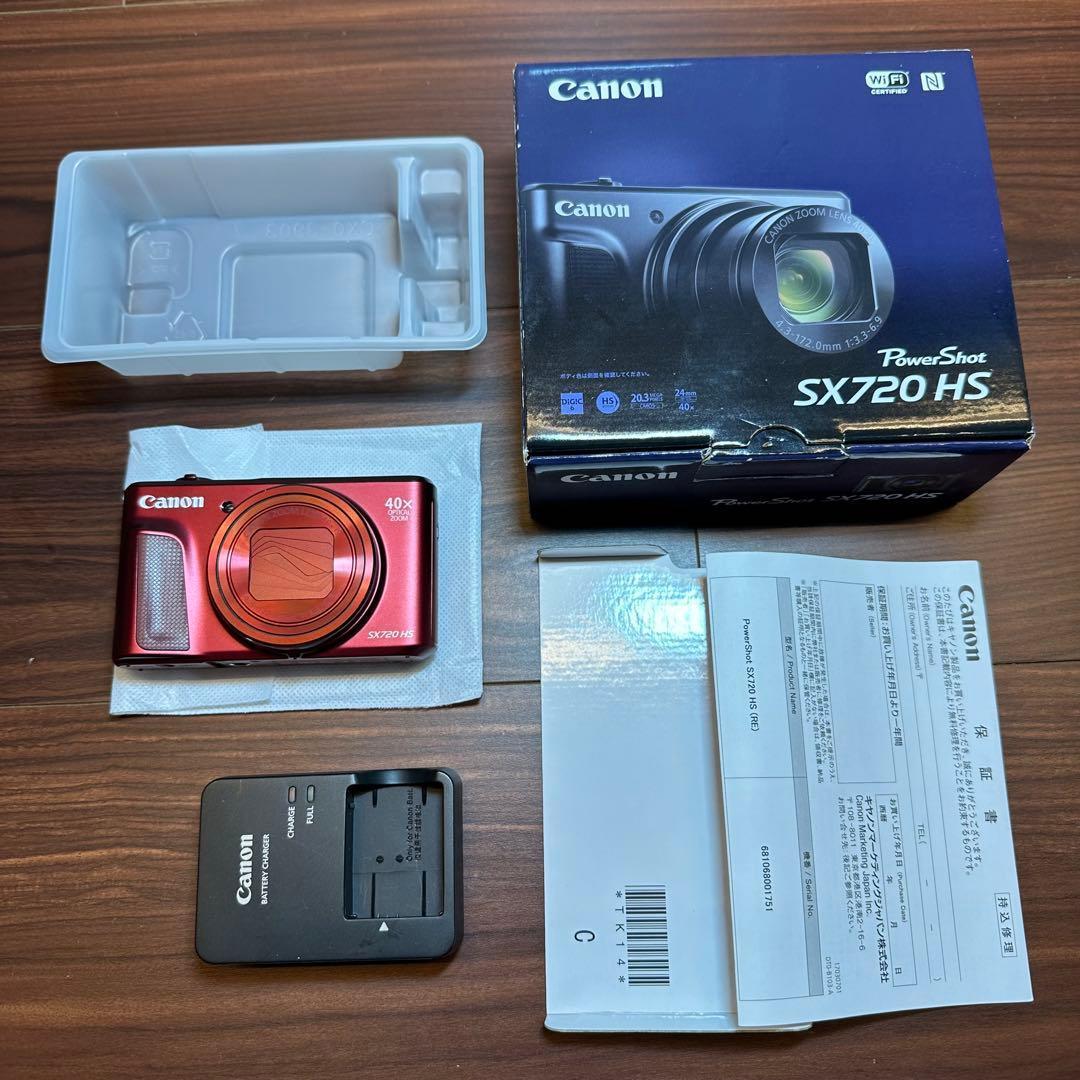 Canon PowerShot SX720 HS デジカメ ほぼ新品 5311