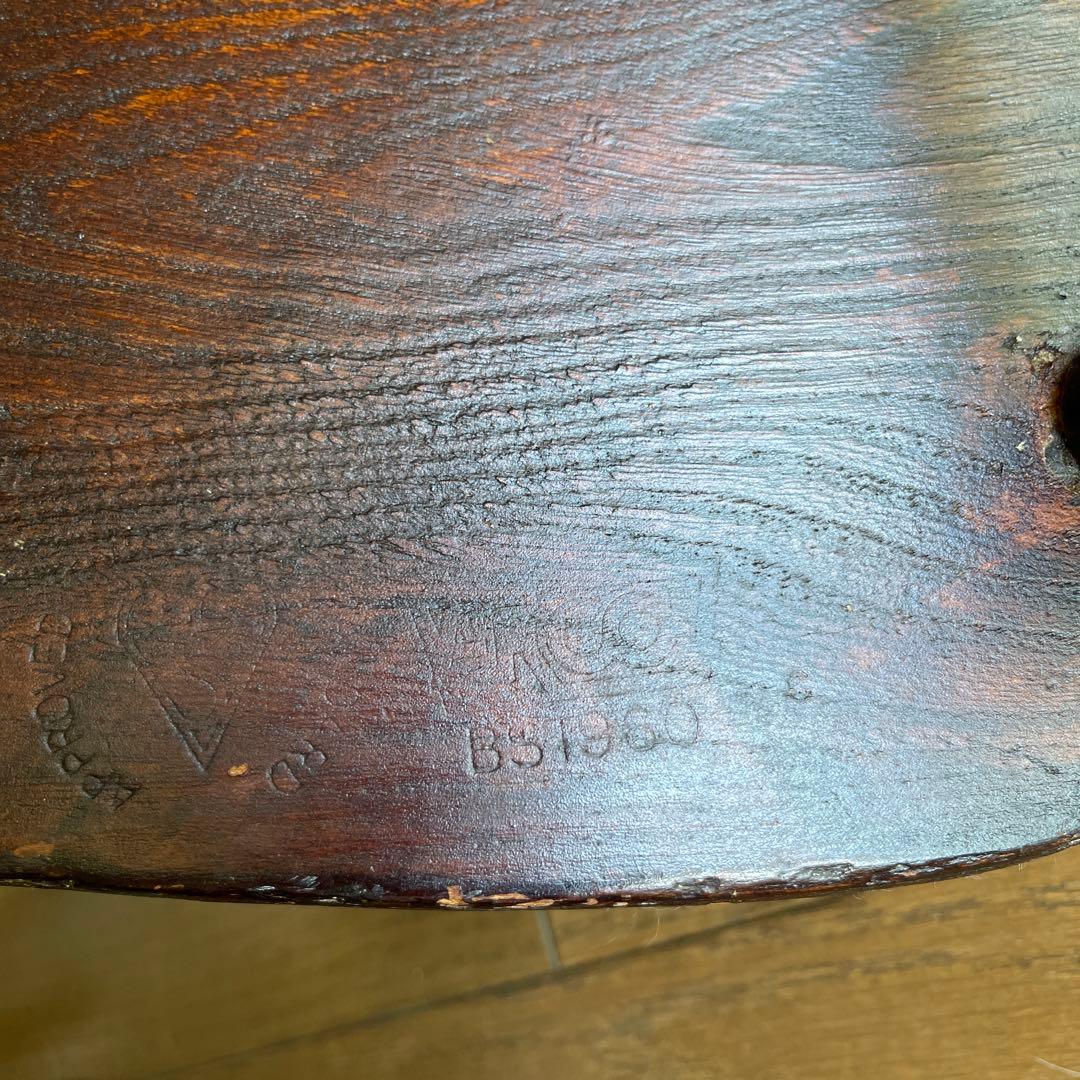 英国アンティーク ERCOLアーコールスタッキングチェア　チャイルド イス　椅子