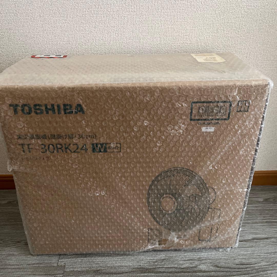 【新品】TOSHIBA 壁掛扇風機 TF-30RK24 W