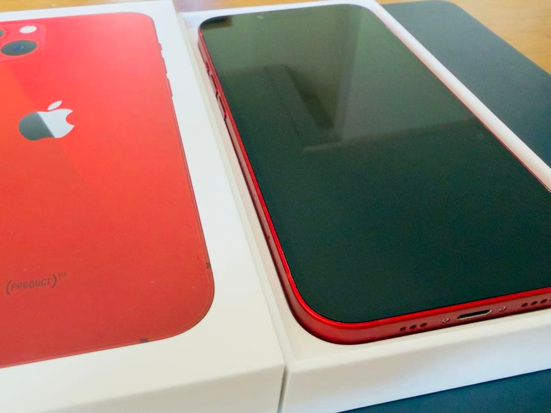 ✨美品✨ iPhone13 【AppleCare】バッテリー100％ 純正