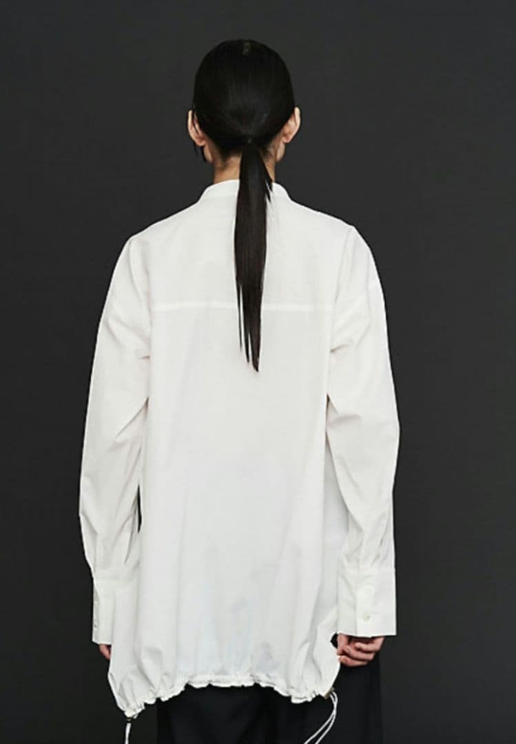 UN3D. HEM GATHER SH ホワイト