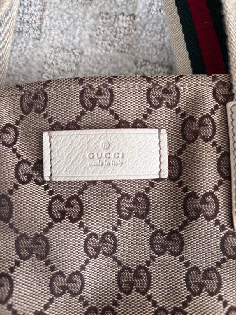 GUCCI GGパターン マザーズバッグおむつ替えパッド付き