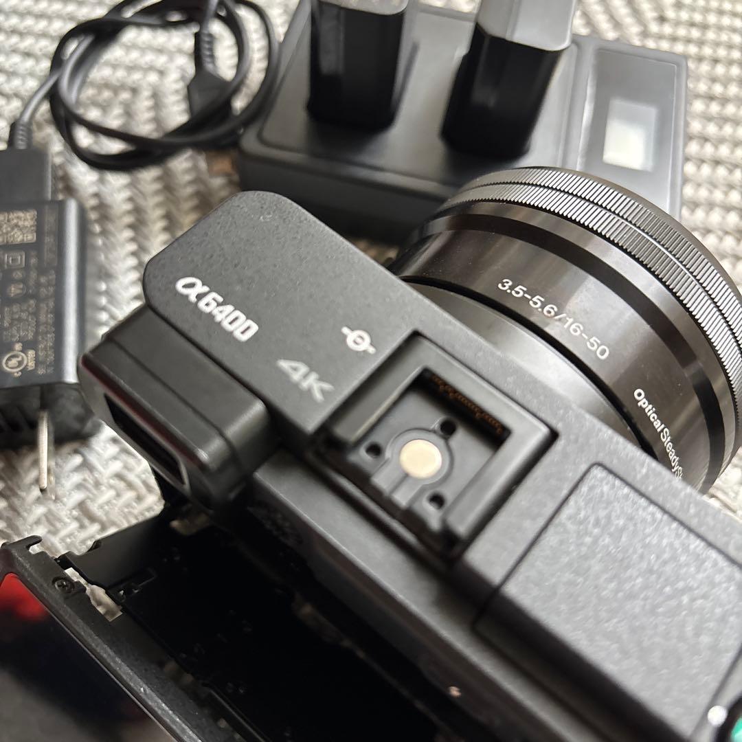 【最終値下】SONY α6400 E-mount ミラーレスカメラ レンズ付き
