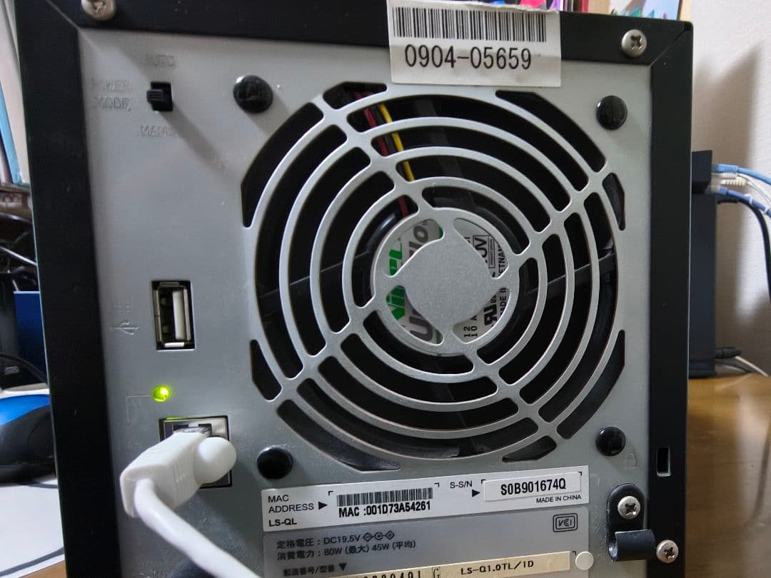 BUFFALO Link Station LS-Q1.0TL/1D 3TB 中古