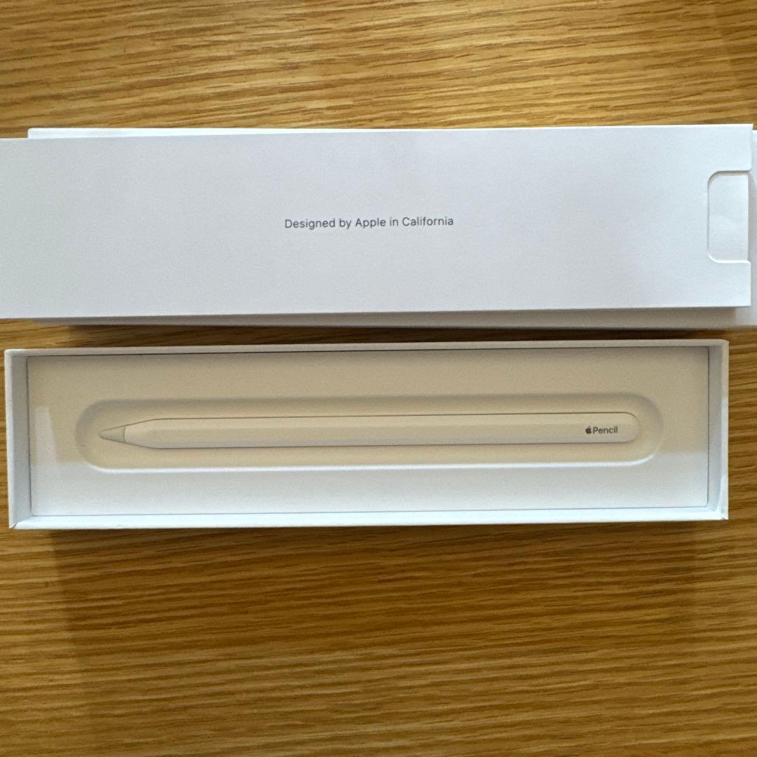 即日発送　第二世代　Apple Pencil (ホワイト) 箱付き