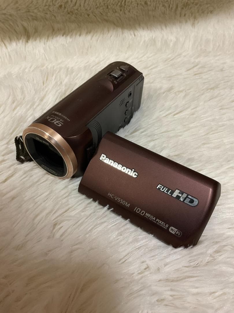 【簡易動作確認済】Panasonic HC-V550M デジタルビデオカメラ