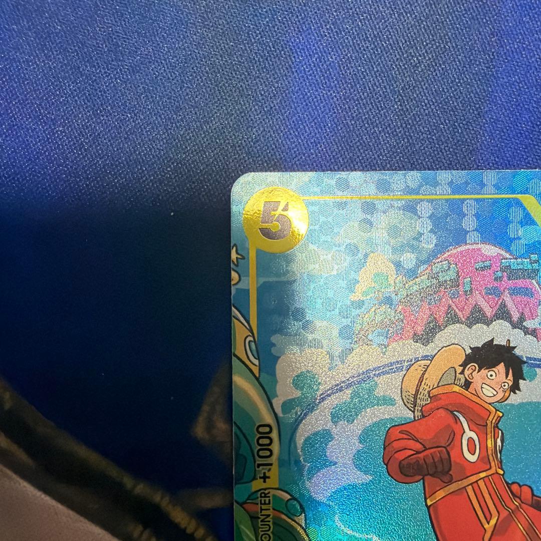 ワンピースカード　モンキー・D・ルフィ　トレジャーレア　1枚