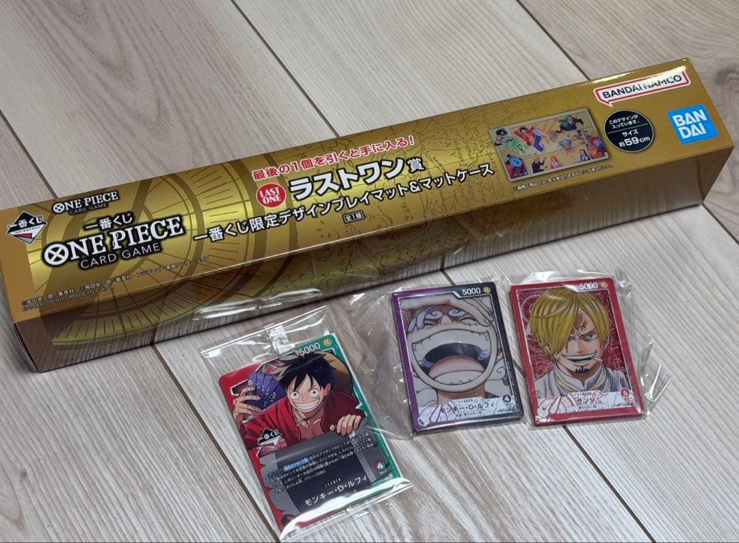 一番くじ　ワンピースカードゲーム プロモ　モンキー・D・ルフィ　1枚