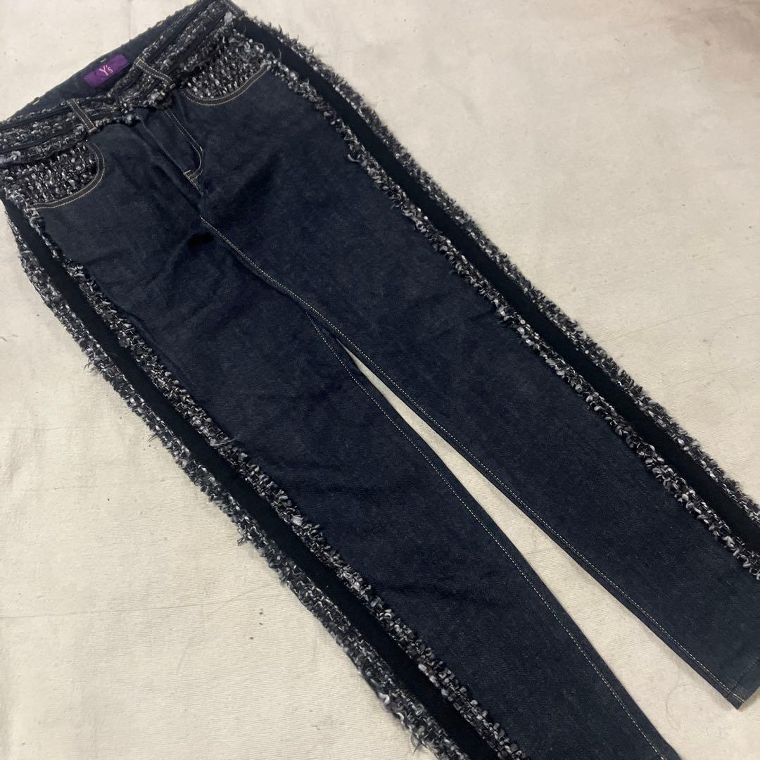 i6)Y'sヨウジヤマモト　レディースデニム　とケンゾーニットレギンス　２点