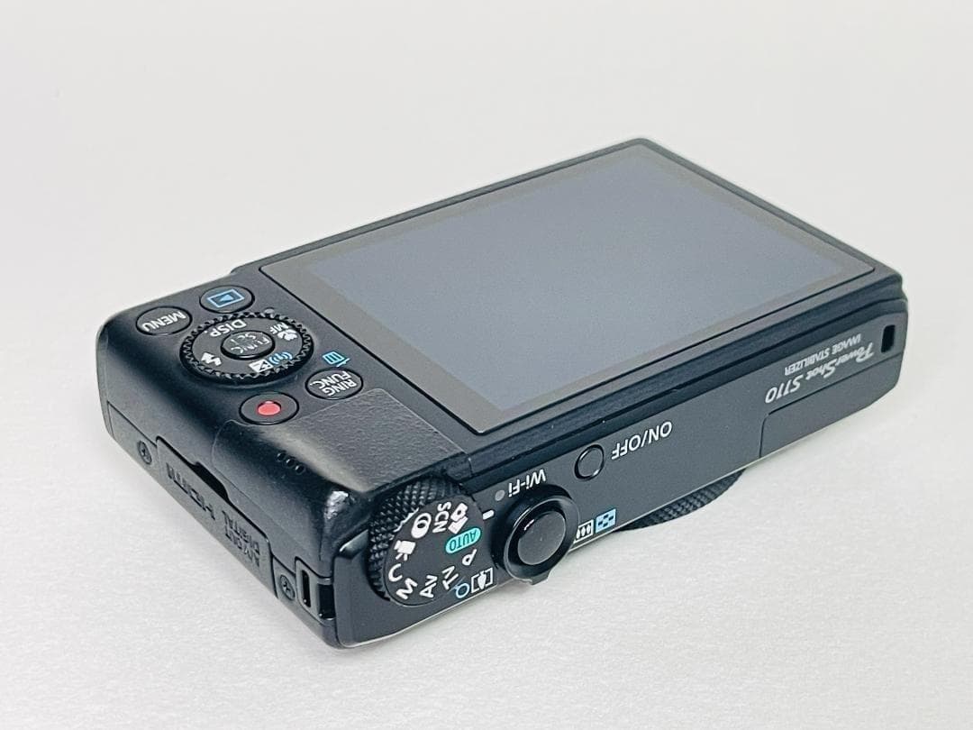 【中古】Canon キヤノン PowerShot S110 ブラック 黒