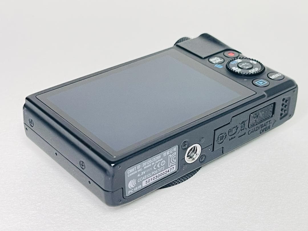 【中古】Canon キヤノン PowerShot S110 ブラック 黒