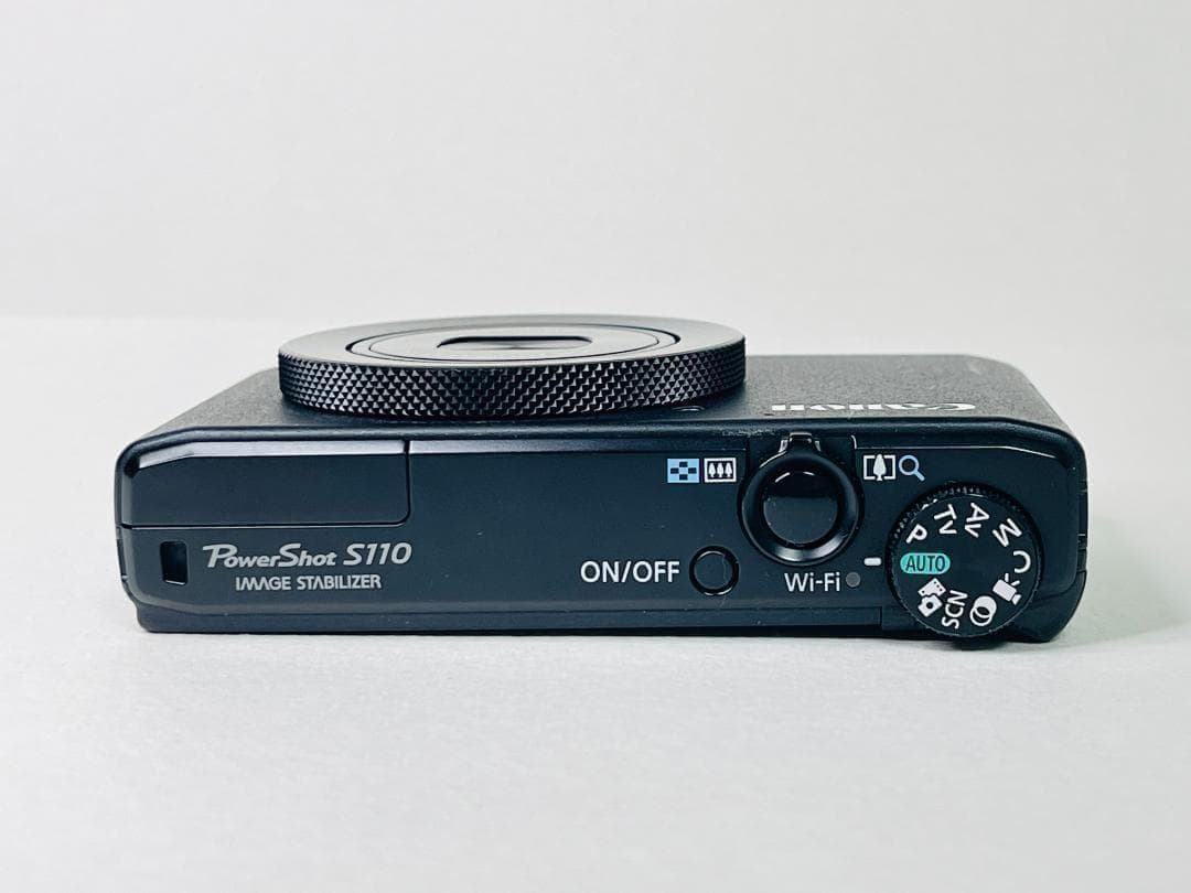 【中古】Canon キヤノン PowerShot S110 ブラック 黒