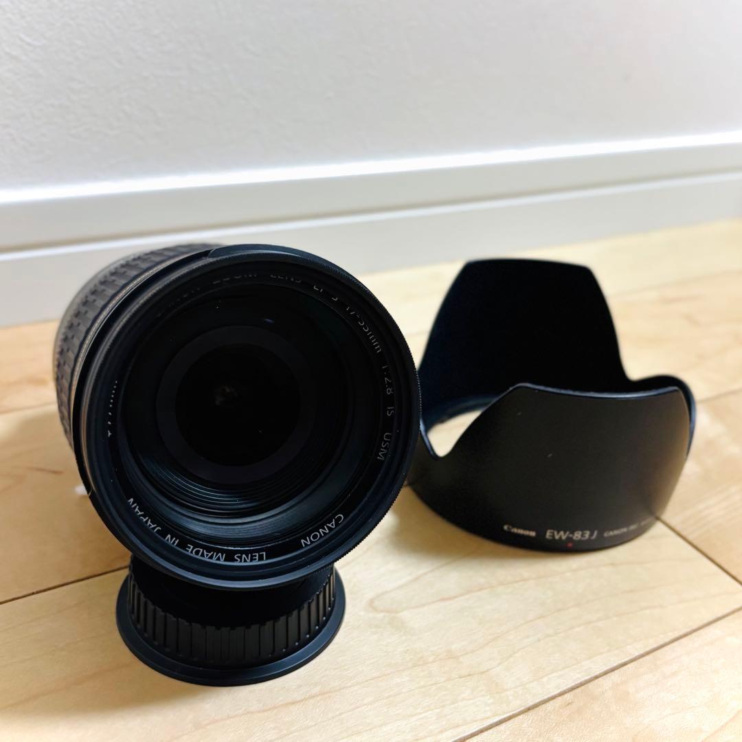 Canon キヤノン EF-S 17-55mm F2.8 IS USM +フード