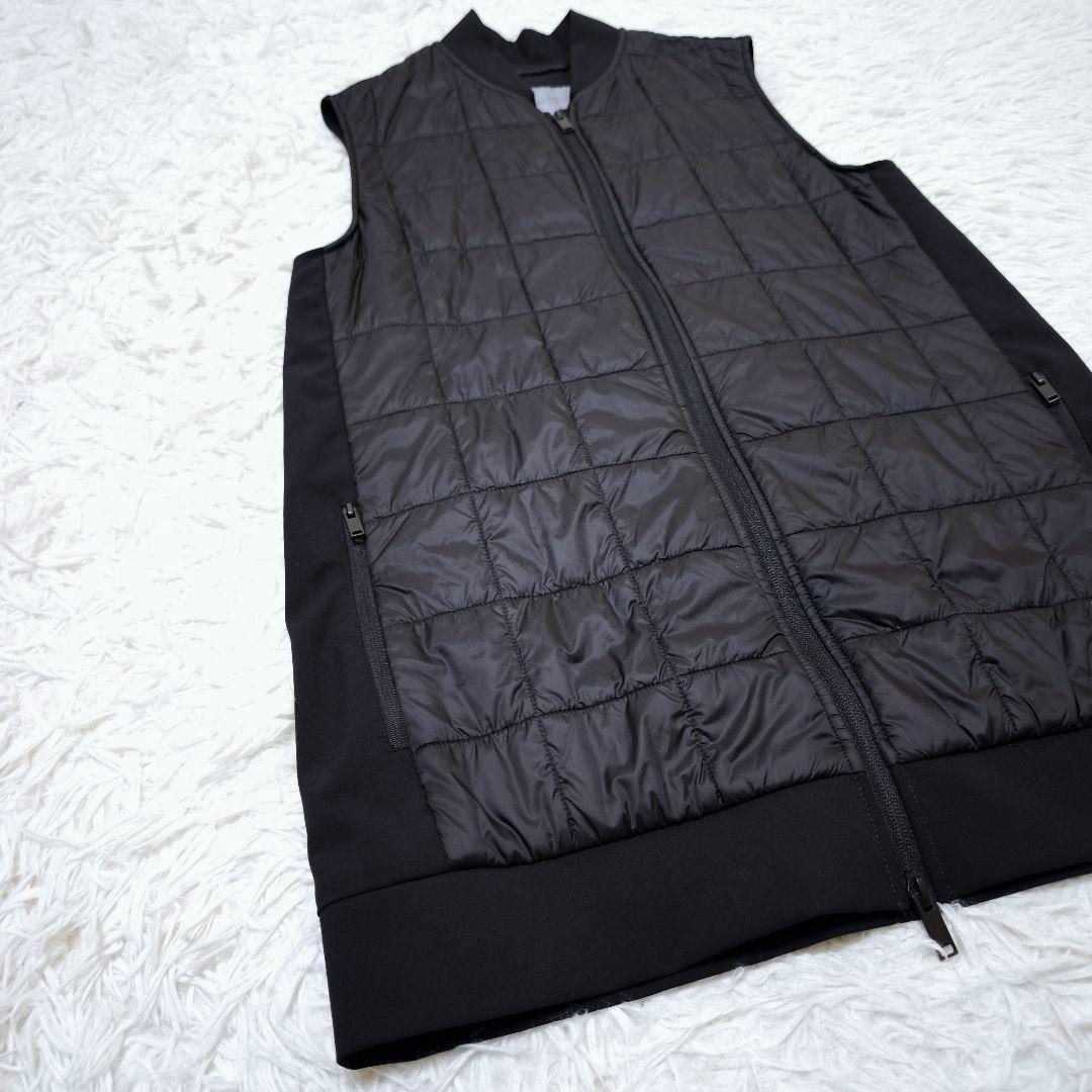 未使用級 MaxMara マックスマーラ カシミヤダウンベスト 黒 38