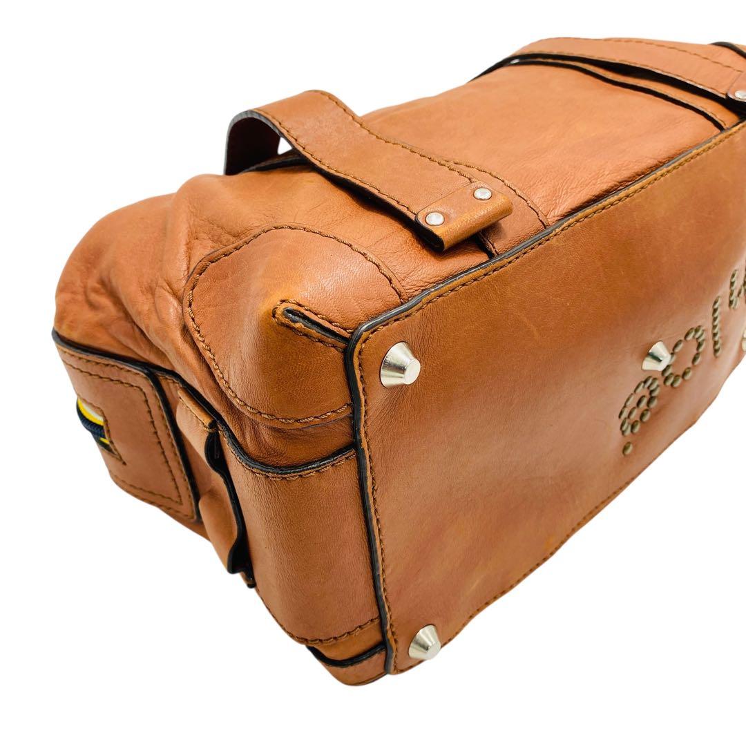 【極美品】Chloe ボストンバッグ パッツィー レザー