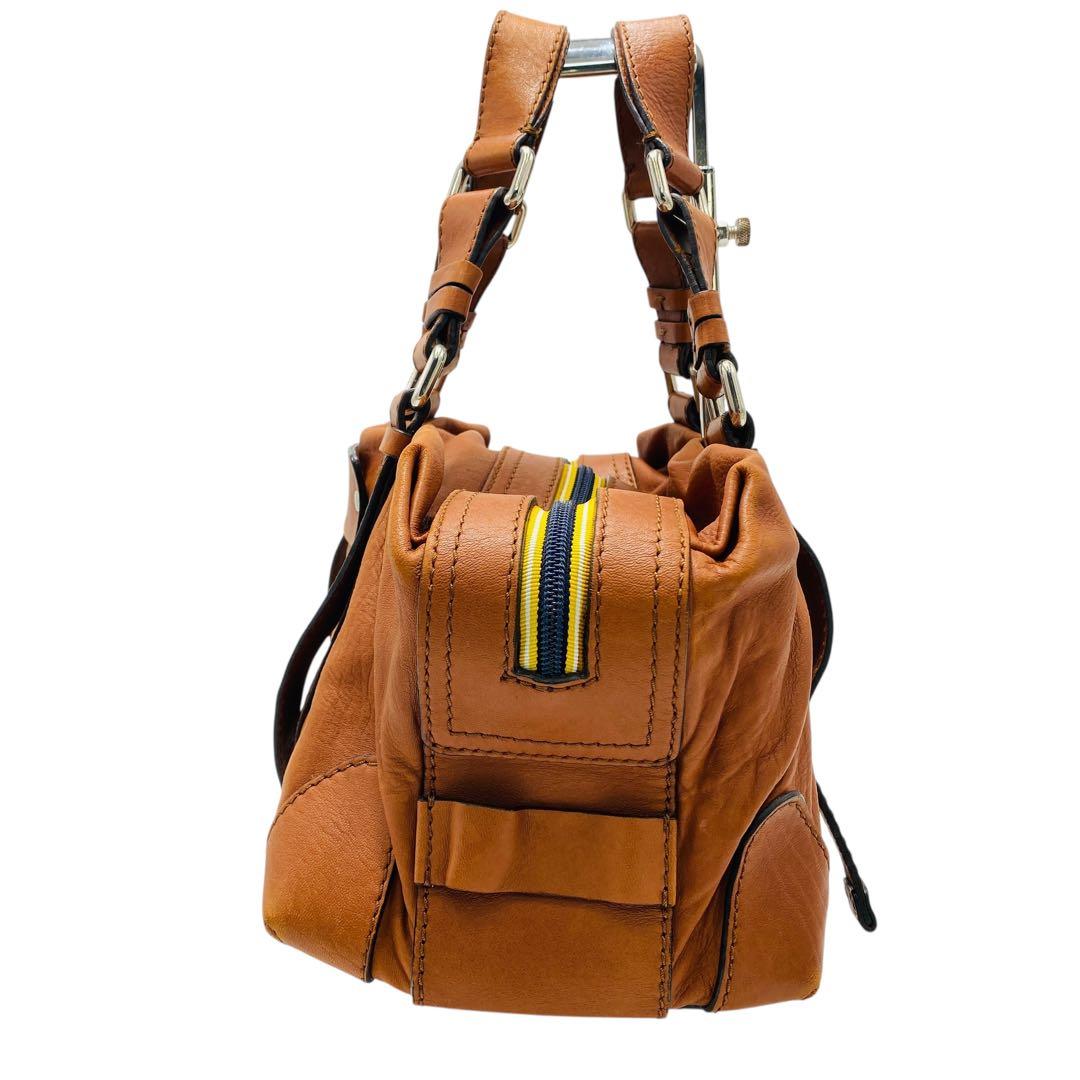 【極美品】Chloe ボストンバッグ パッツィー レザー