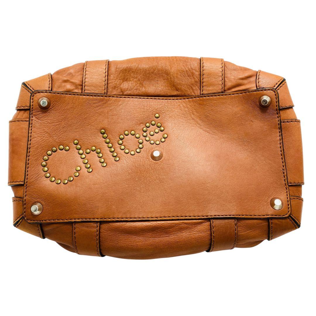 【極美品】Chloe ボストンバッグ パッツィー レザー