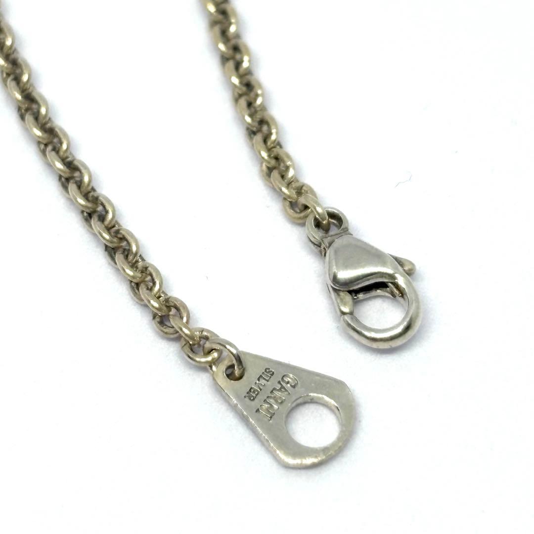 【GARNI】円柱 筒型 ペンダント 55cm ネックレス SILVER ガルニ