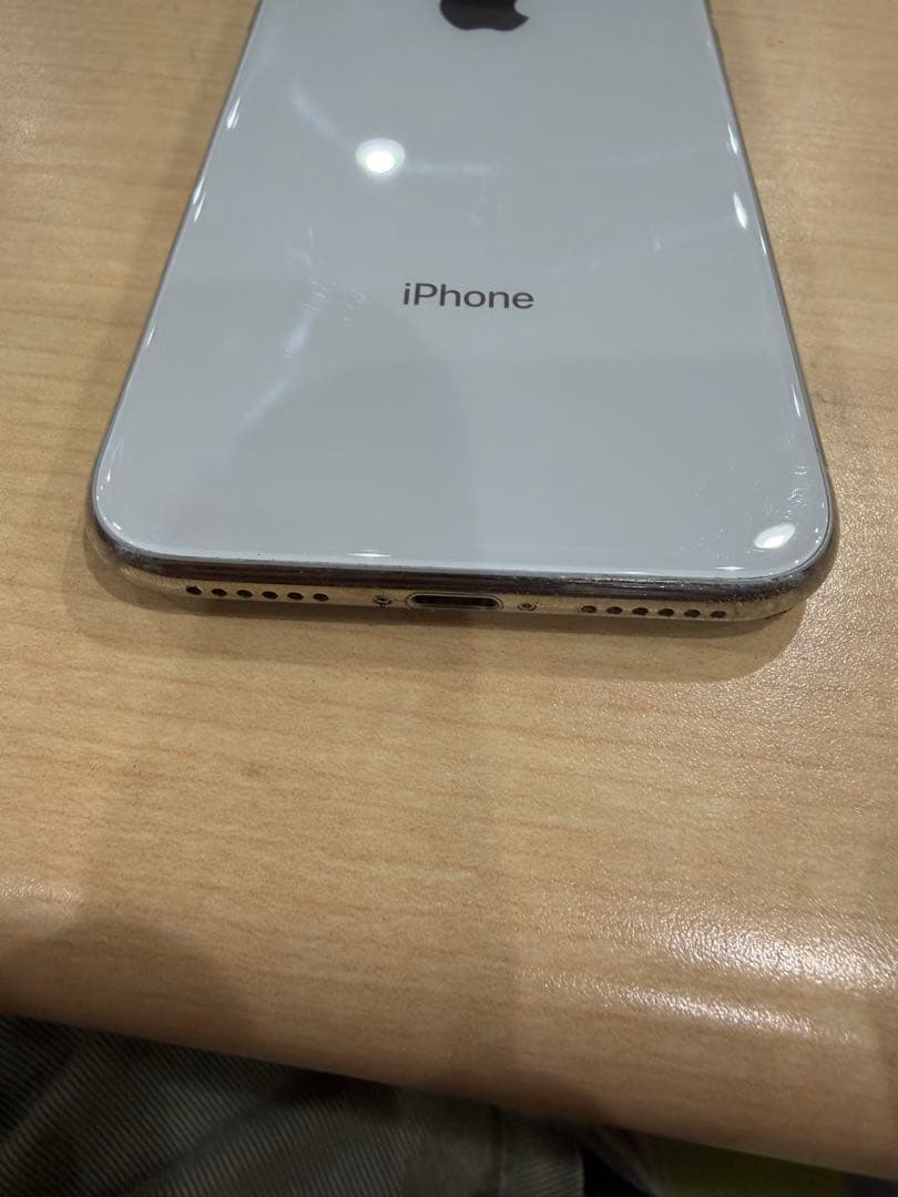 iPhone x 256GB シルバー　動作確認済み