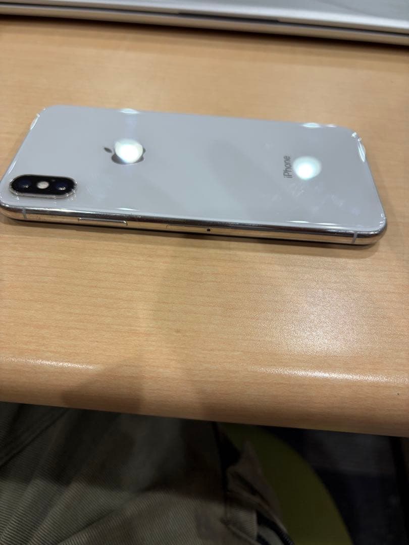 iPhone x 256GB シルバー　動作確認済み