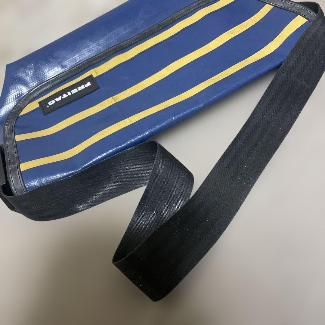 【美品】FREITAG F42 SURFSIDE 6メッセンジャーバッグ 青/黄