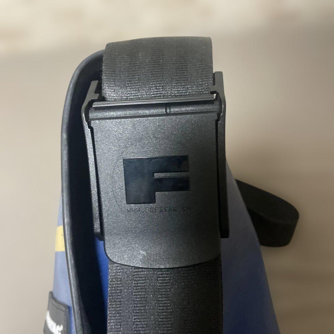 【美品】FREITAG F42 SURFSIDE 6メッセンジャーバッグ 青/黄