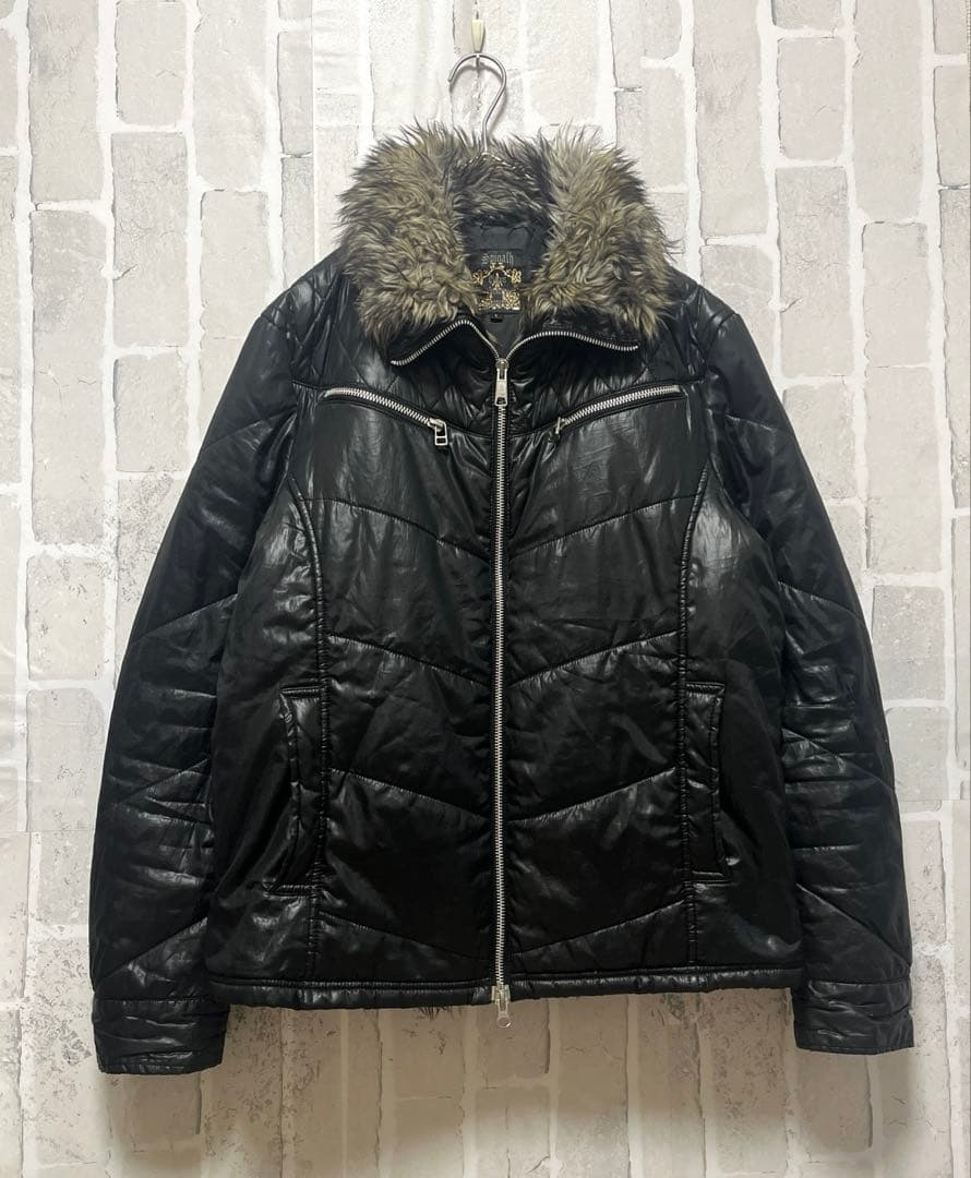 archive 中綿ジャケット ブルゾン L ファー お兄系 グランジ Y2K