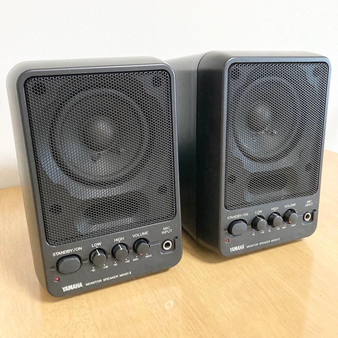【YAMAHA】 モニター スピーカー MS101 Ⅱ 2台セット