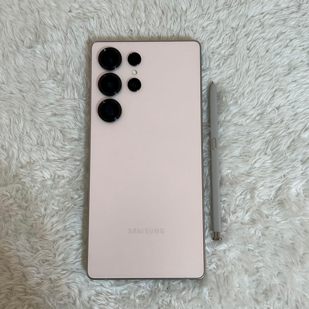 ★Galaxy S25 ultra 512GB ピンクゴールドj23