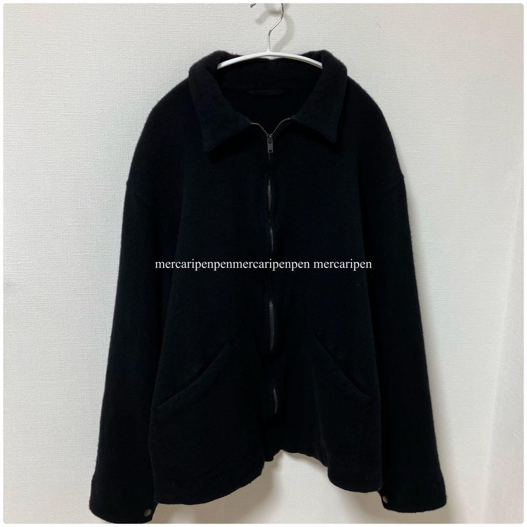 comoli コモリ　縮絨ウール ジップショートジャケット 25AW