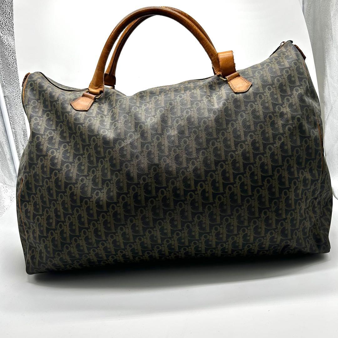 良品✨　Dior トロッター　ボストンバッグ　pvc レザー　旅行　大容量