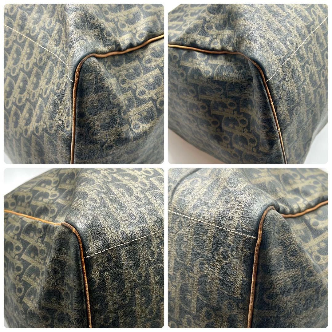 良品✨　Dior トロッター　ボストンバッグ　pvc レザー　旅行　大容量