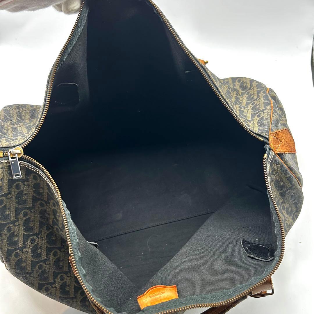 良品✨　Dior トロッター　ボストンバッグ　pvc レザー　旅行　大容量