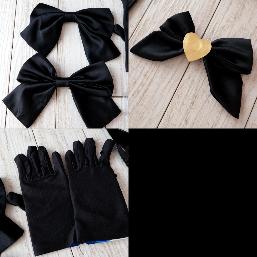 Fate　FGO　光のコヤンスカヤ　NFF　バニー　衣装＋ウィッグ＋メガネ　L