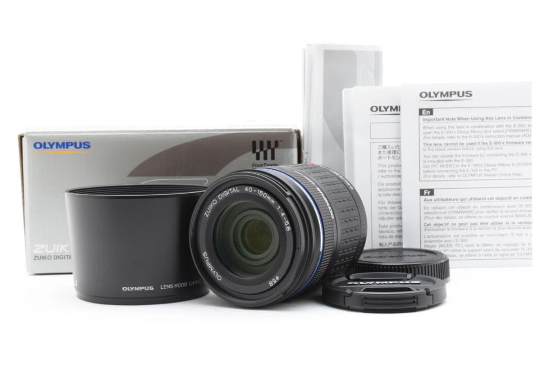 新品級 オリンパス ZUIKO 40-150 4-5.6 箱 説明書付 M150