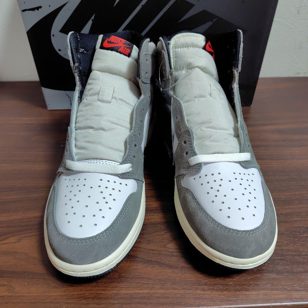 靴 NIKE AIR JORDAN 1 HIGH OG SMOKE GREY