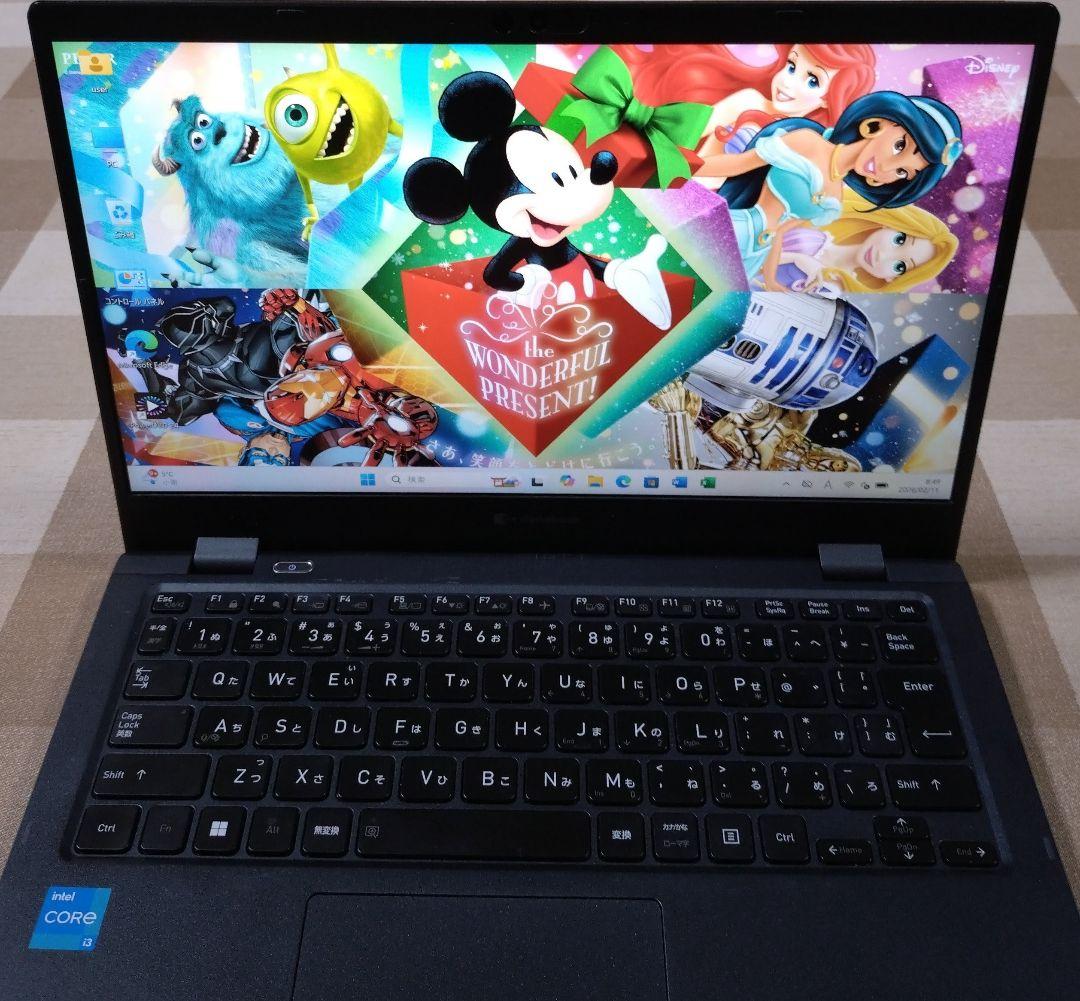 G83HS/11世代i3/SSD256GB/8GB/FHD/13.3⑤