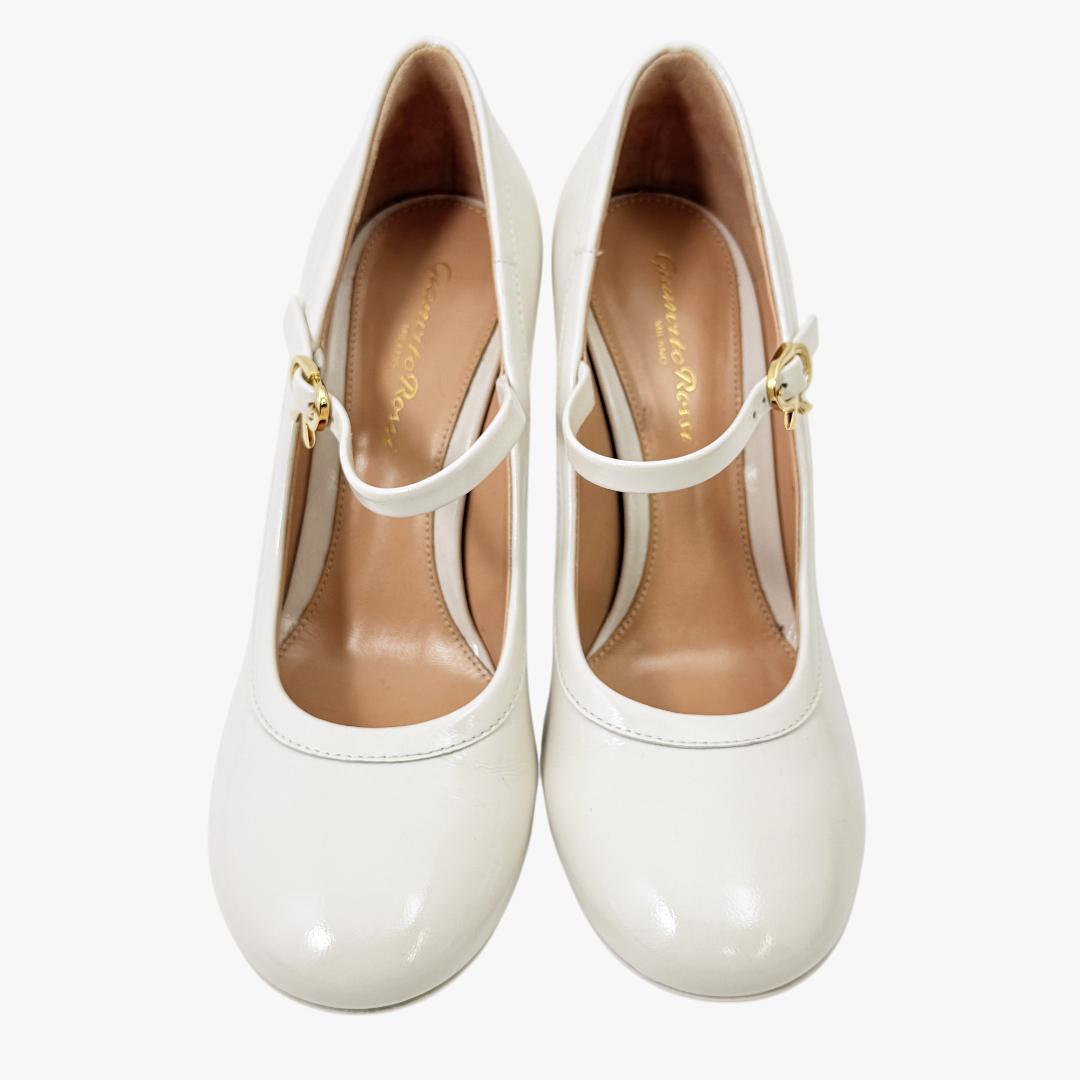 【極美品】ジャンヴィトロッシ ハイヒール メリージェーン エナメル 23㎝ 36