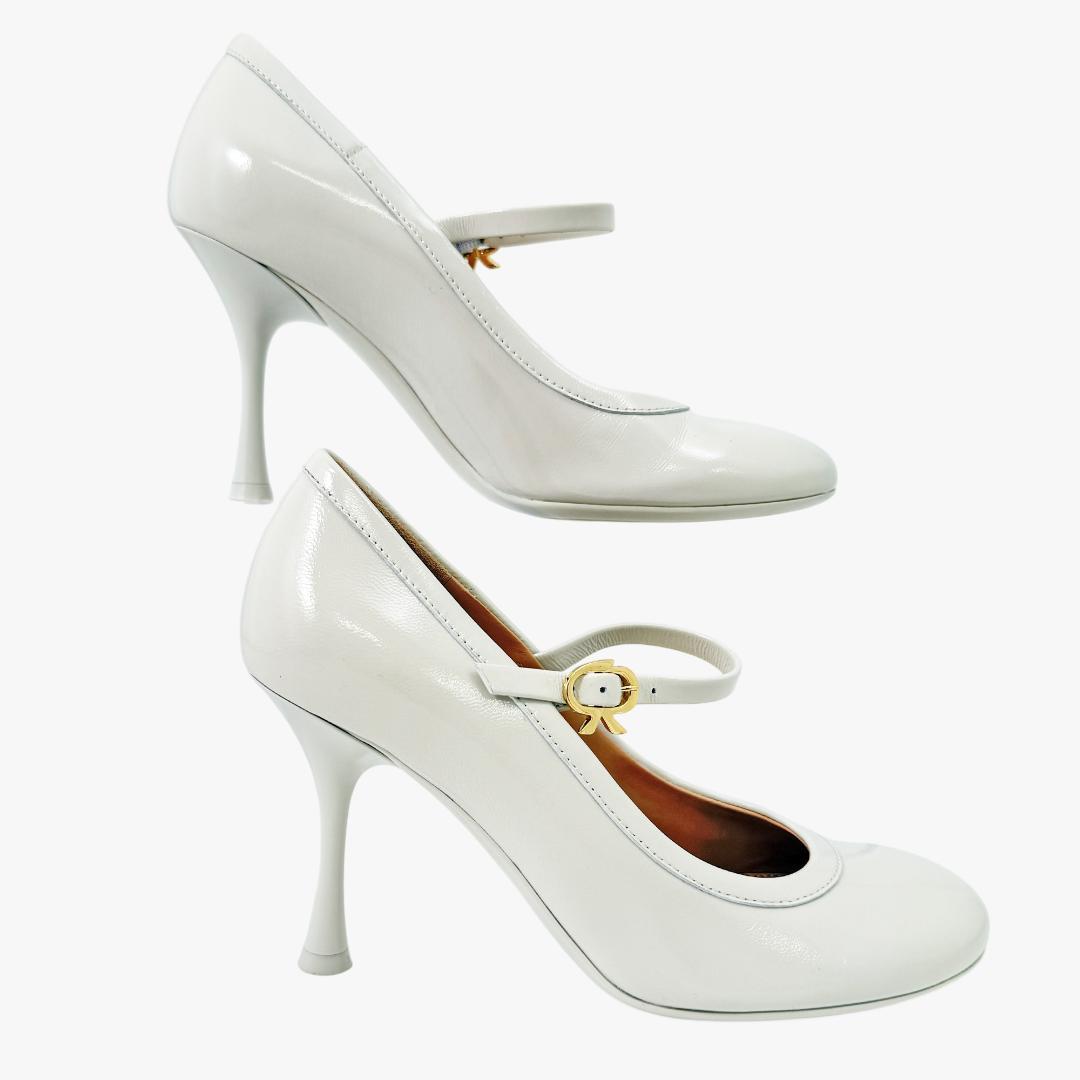 【極美品】ジャンヴィトロッシ ハイヒール メリージェーン エナメル 23㎝ 36