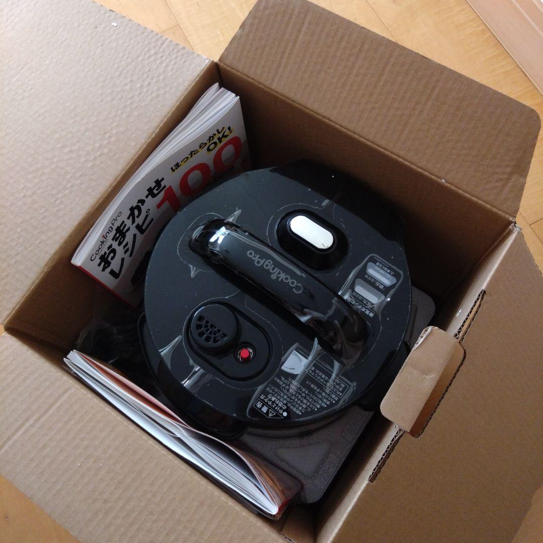 【新品未使用品】　電気圧力鍋 ブラック 取扱説明書付き