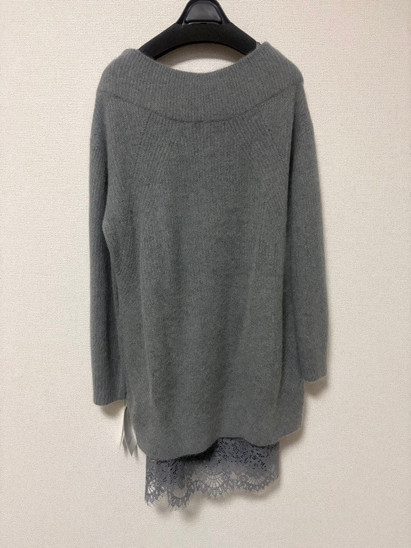 スナイデル　ニットセットキャミミニワンピース